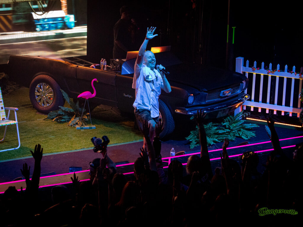 Live concert photography of Prof at The Observatory in Santa Ana – professional stage and crowd capture for Bangerville