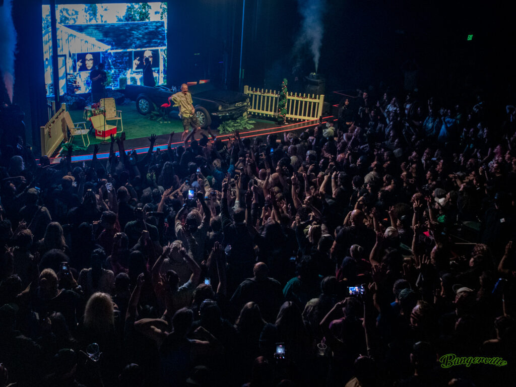 Live concert photography of Prof at The Observatory in Santa Ana – professional stage and crowd capture for Bangerville