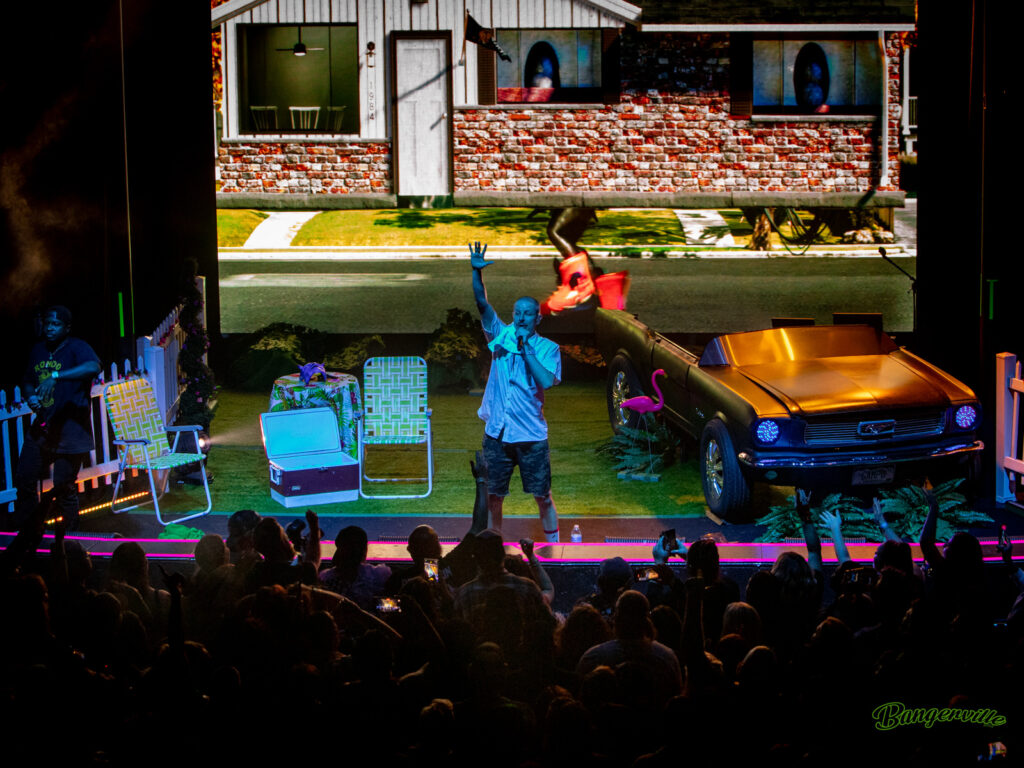 Live concert photography of Prof at The Observatory in Santa Ana – professional stage and crowd capture for Bangerville