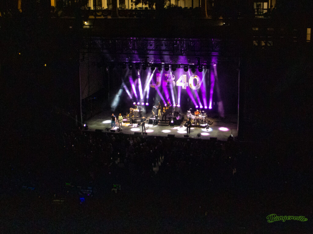 UB40 performing live at Cal Coast Credit Union Open Air Theatre in San Diego – professional concert photography capturing stage and crowd energy