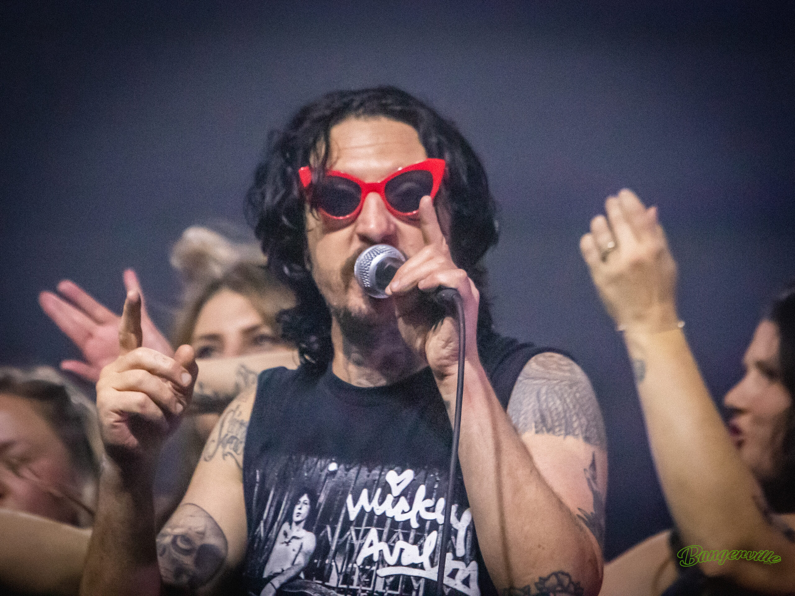 Live concert photography of Mickey Avalon at The Ventura Music Hall in Ventura Ca – professional stage and crowd capture for Bangerville